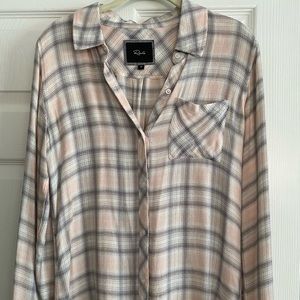 Rails classic plaid button down